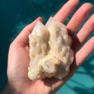 Massive Twin Cathedral Quartz Crystal Cluster